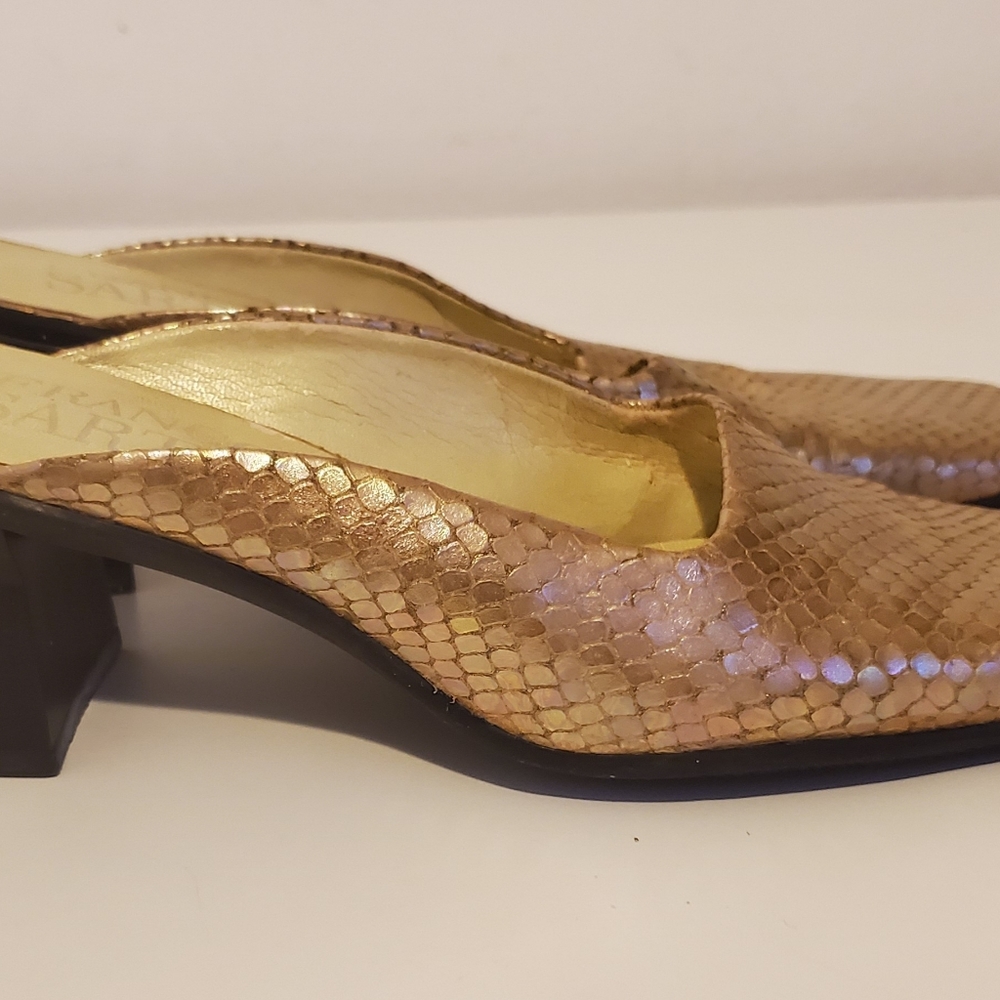 Franco Sarto Sz 5.5 M Metallic Shoes